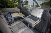 AutoExec Reach Desk mobile laptop rearseat worktable - Birch-RHD